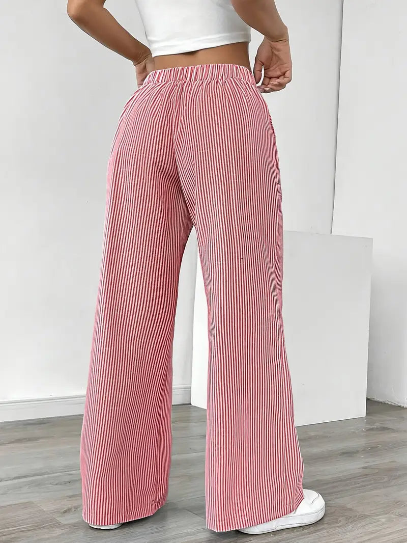 Véronica | Pantalon rayé élégant avec poches pour un confort stylé - Image 14