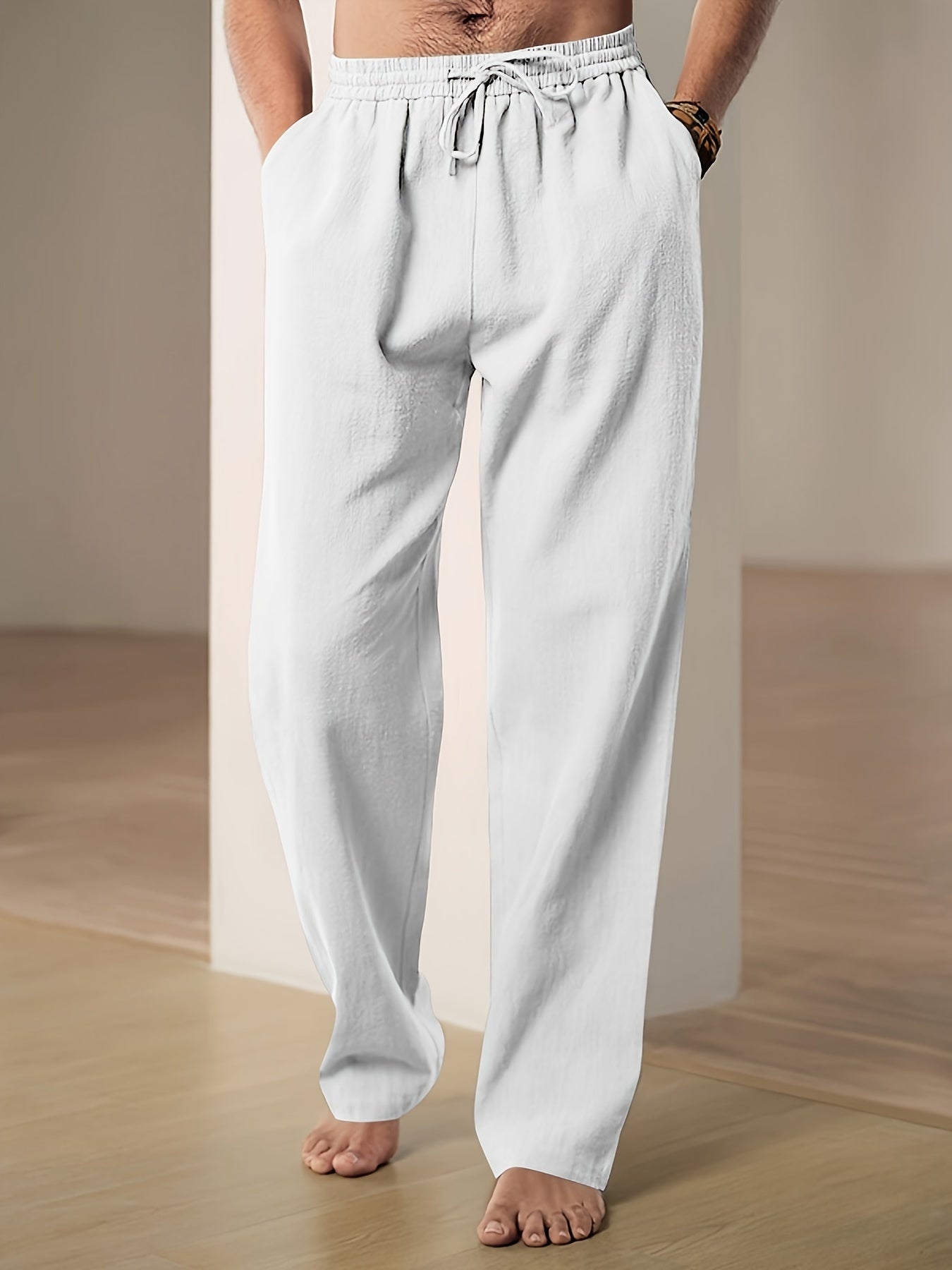 Jordan | Pantalon à cordon de serrage à coupe décontractée pour hommes - Confortable et polyvalent - Image 6