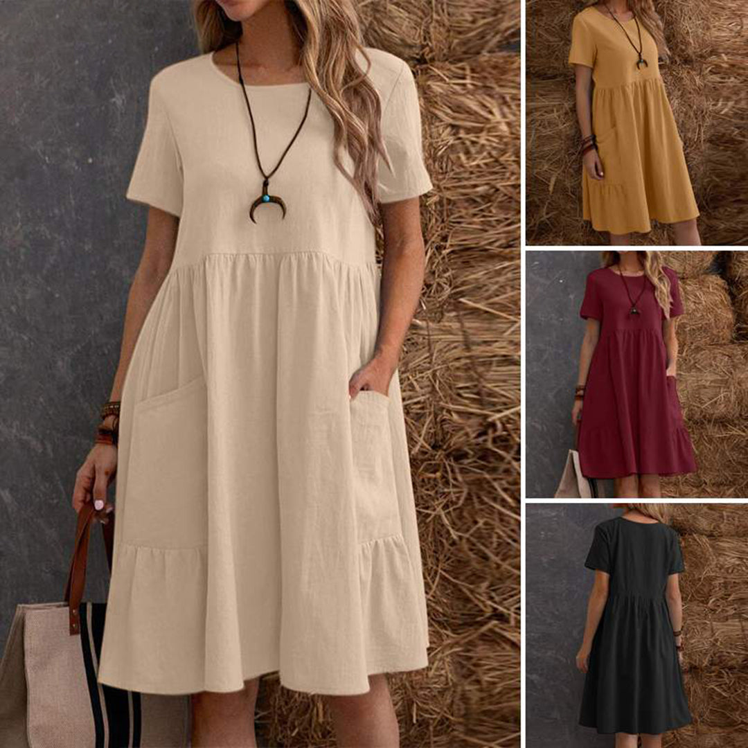 Christine | Robe d'été au tissu doux et à l'allure élégante - Image 6