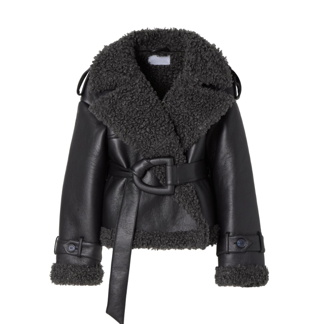 Zoe | Veste ceinturée oversize pour femme - Image 5