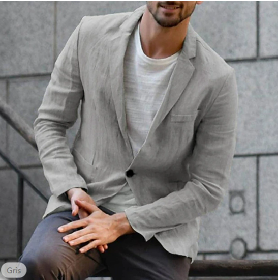 Jean-claude | Blazer en lin élégant pour les événements estivaux
