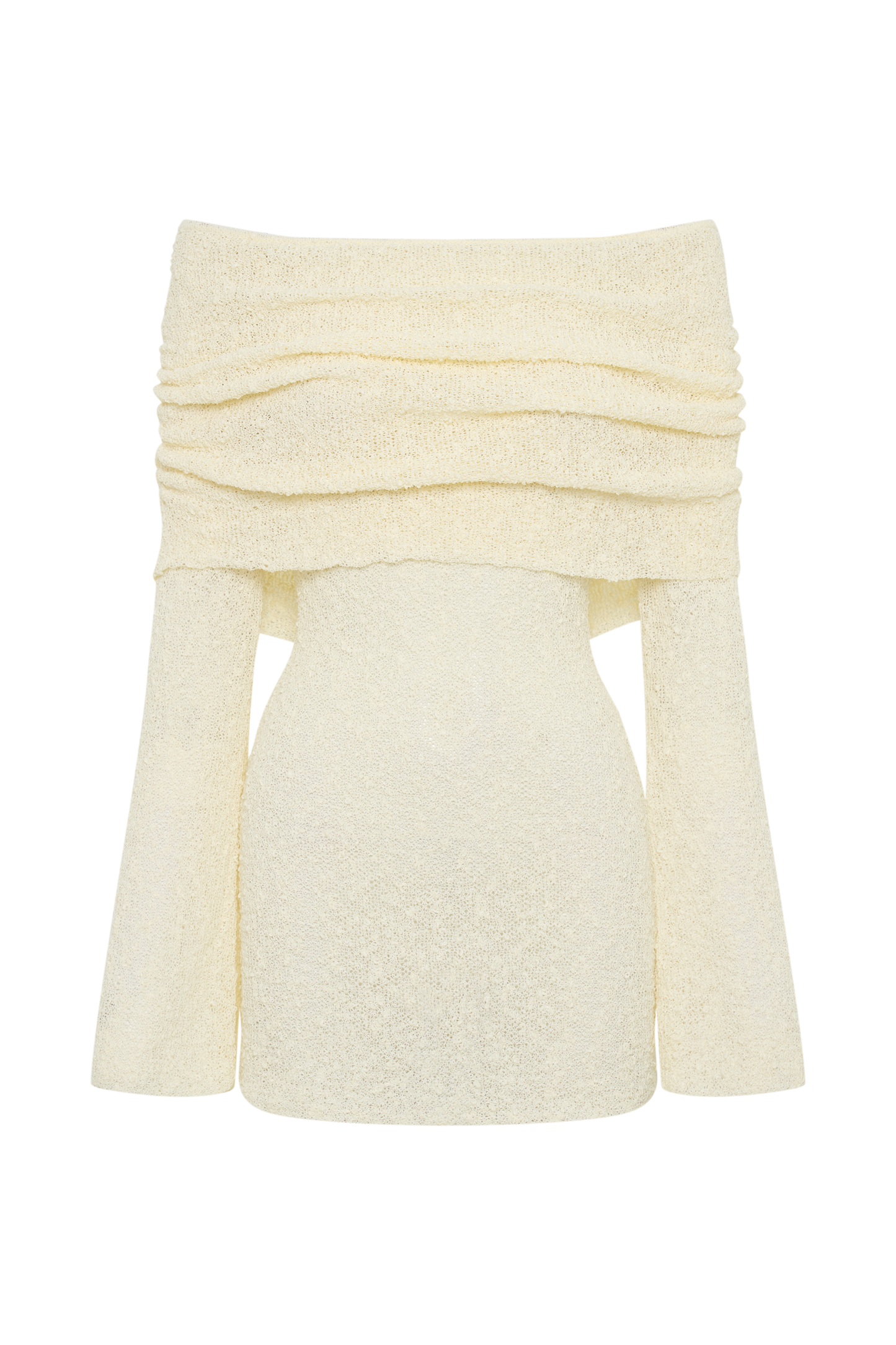 Hortense | Robe Mini Ajustée Épaules Dénudées Femme - Image 6
