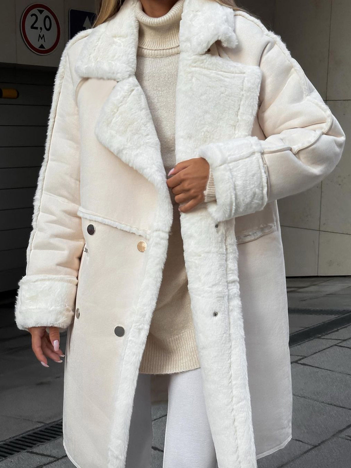 Line | Manteau Croisé Femme - Image 1