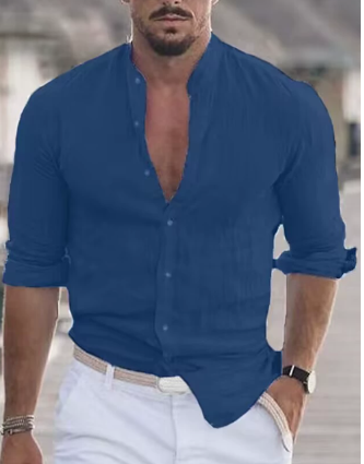 Jérémy | Élégante chemise en lin Delvor
