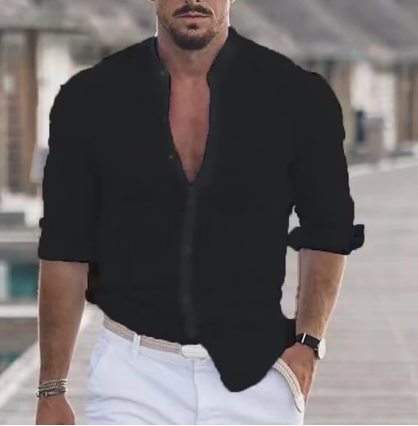 Jérémy | Élégante chemise en lin Delvor
