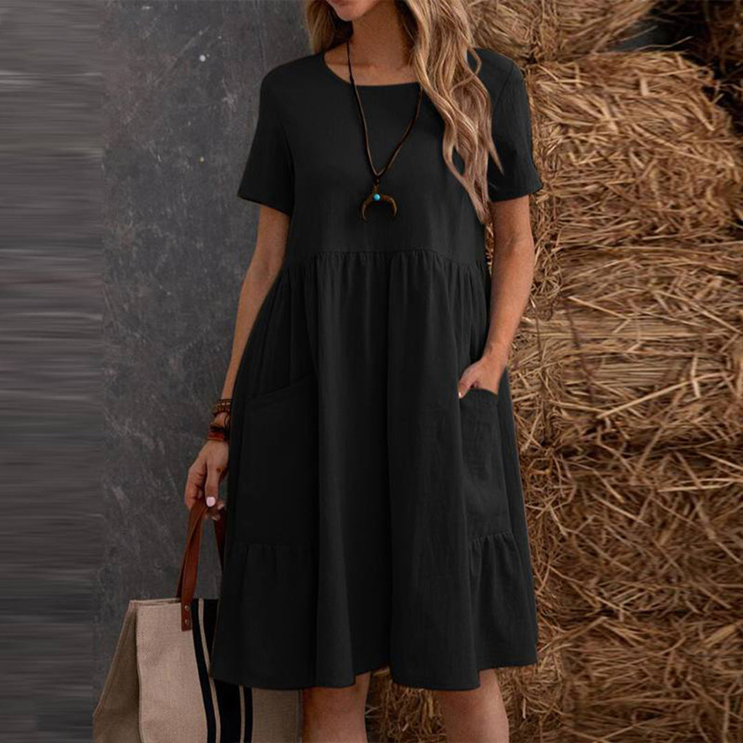 Christine | Robe d'été au tissu doux et à l'allure élégante - Image 5