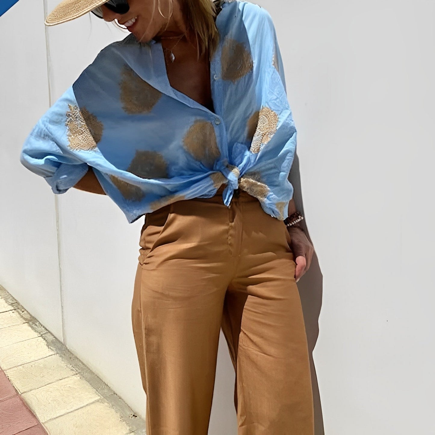 Mathilde | Chemisier d'été élégant pour femmes - Image 5