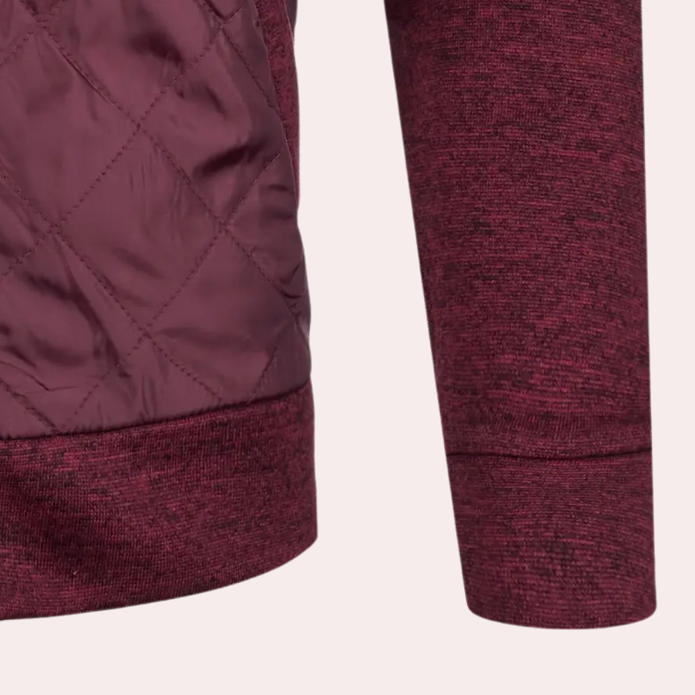 Stéphane | Veste matelassée zippée pour homme - Image 4