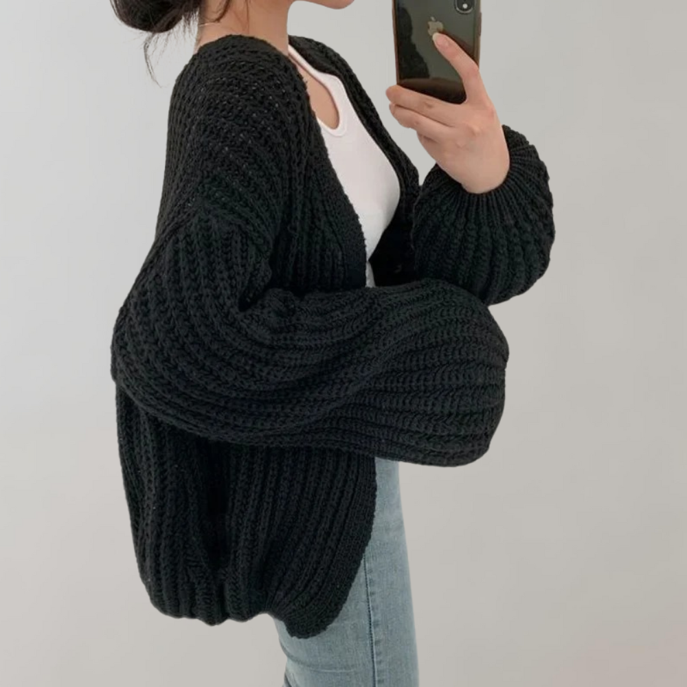 India | Cardigan Oversize Femme - Image 5