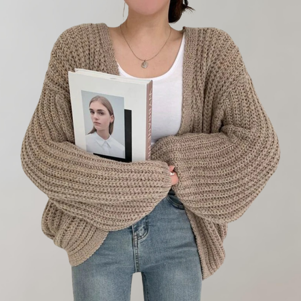 India | Cardigan Oversize Femme - Image 3