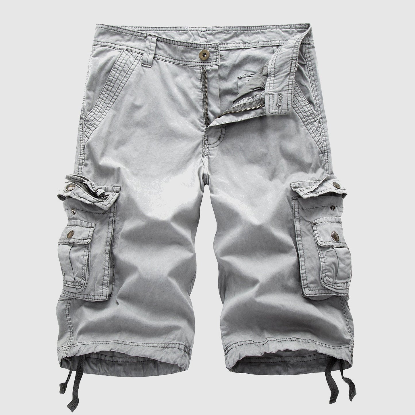 Marcel | Short cargo durable pour hommes - poches multiples - longueur au genou - vêtements décontractés - Image 4
