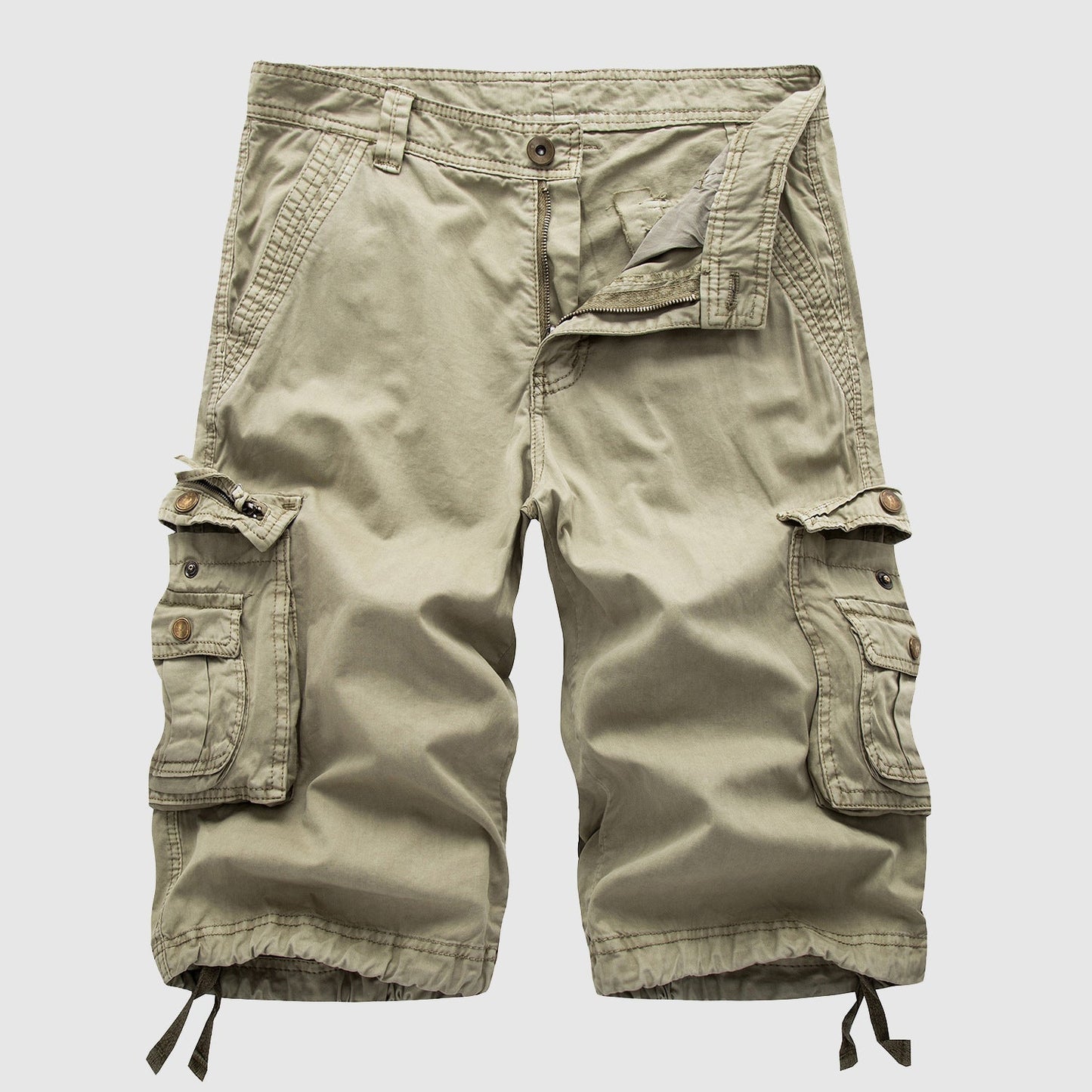 Marcel | Short cargo durable pour hommes - poches multiples - longueur au genou - vêtements décontractés - Image 7