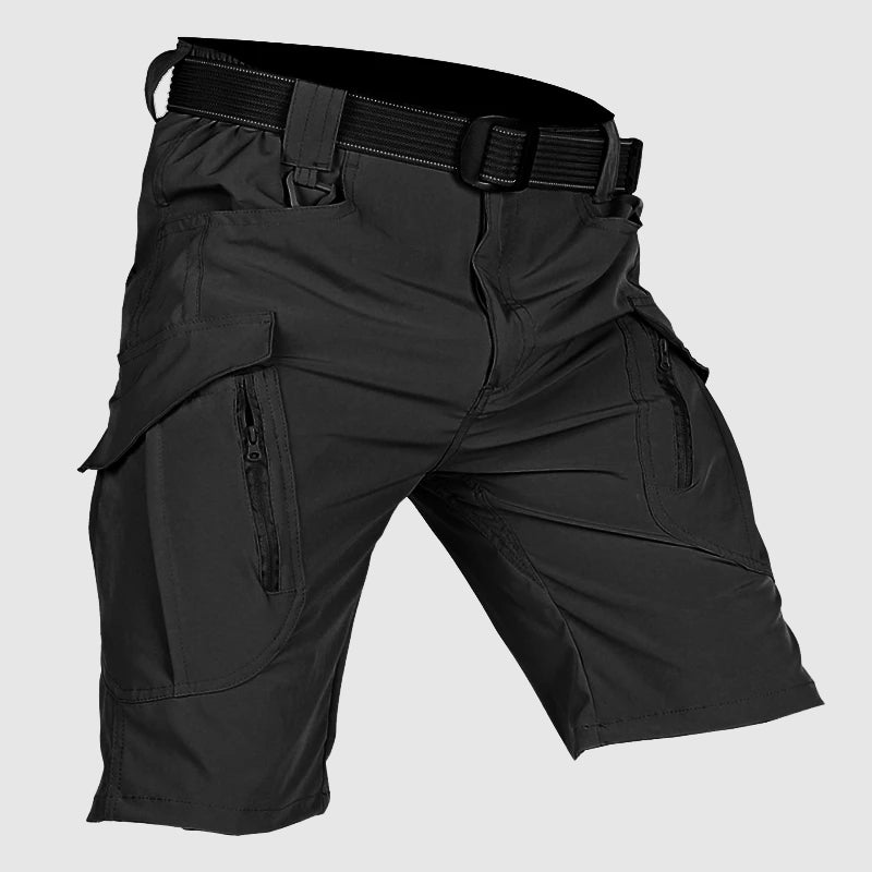 Pasquale | Short cargo tactique - Mélange de coton durable avec poches multiples - Image 2