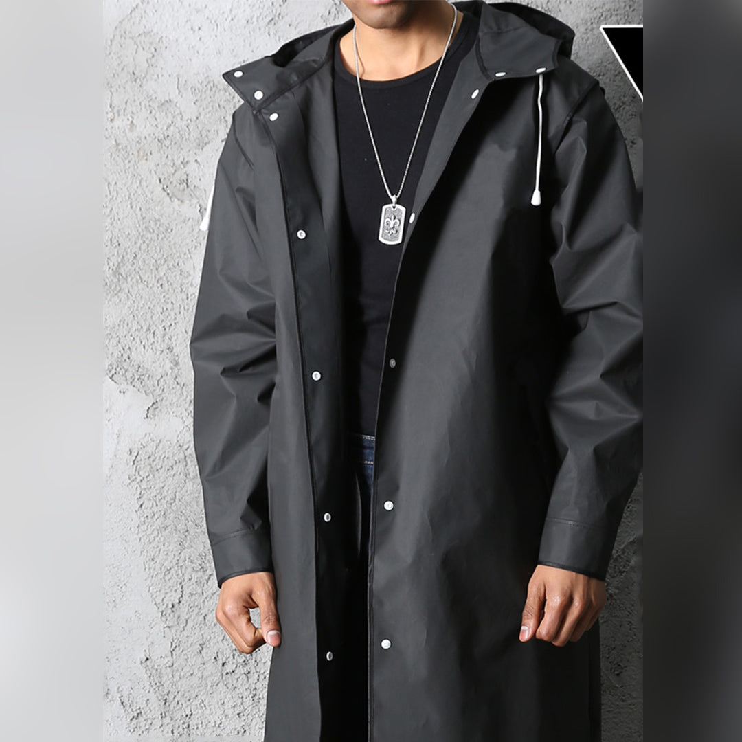 Xav | Veste Longue à Capuche pour Homme - Image 3