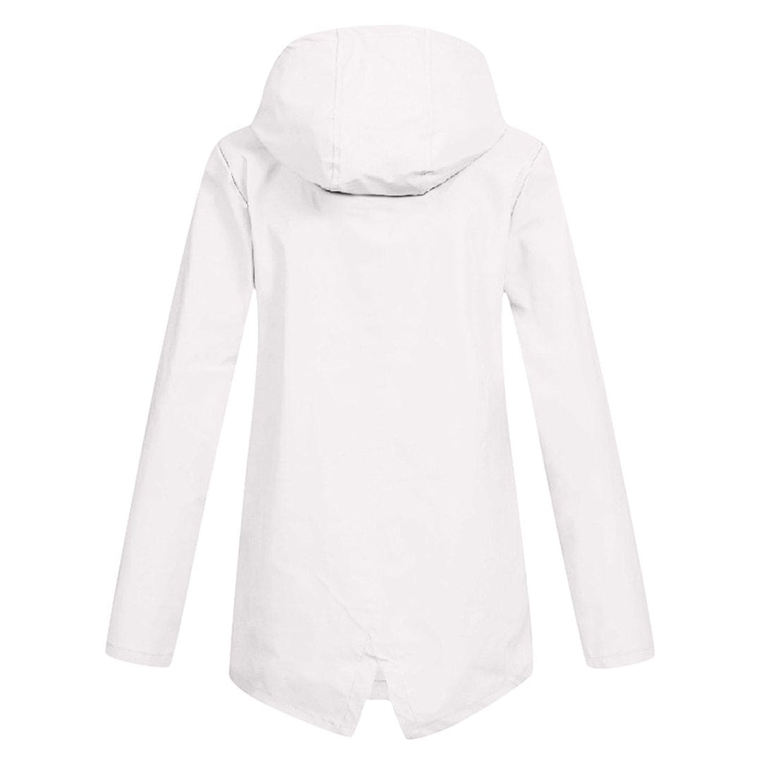 Diane | Veste de Pluie Longue à Capuche pour Femme - Image 4