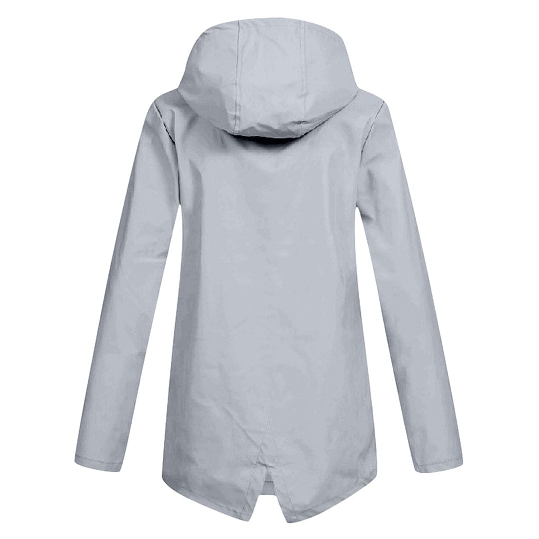 Diane | Veste de Pluie Longue à Capuche pour Femme - Image 6