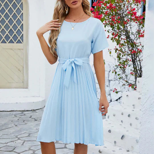 Giselle | Robe midi élégante à fleurs pour femmes - Image 3