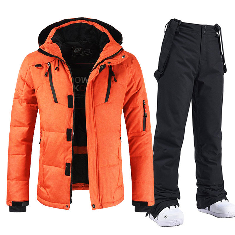 Viktor | Combinaison de Ski Homme Isolée à Capuche - Image 8