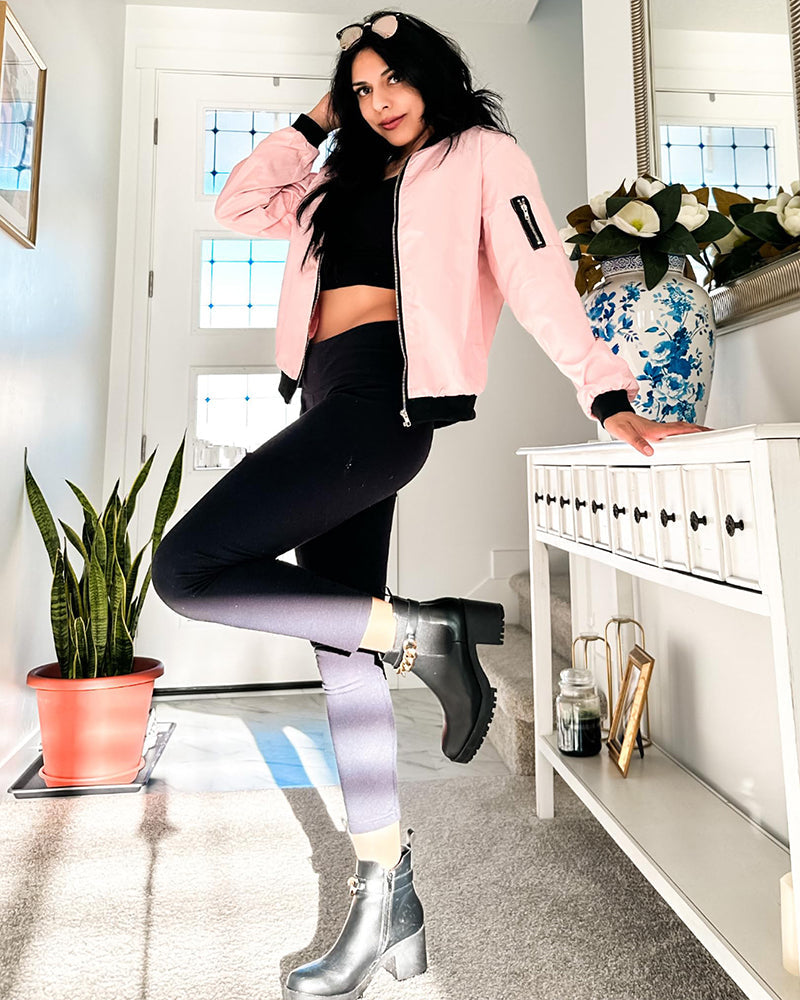 Éléa | Veste Bomber Légère Zippée Femme - Image 3