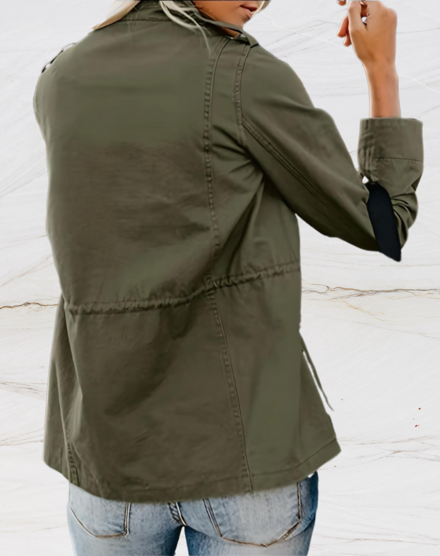 Tania | Veste utilitaire à col pour femme - Image 3
