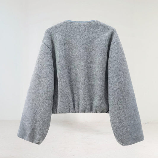 Tatiana | Veste Courte Femme Manches Ballon - Image 2