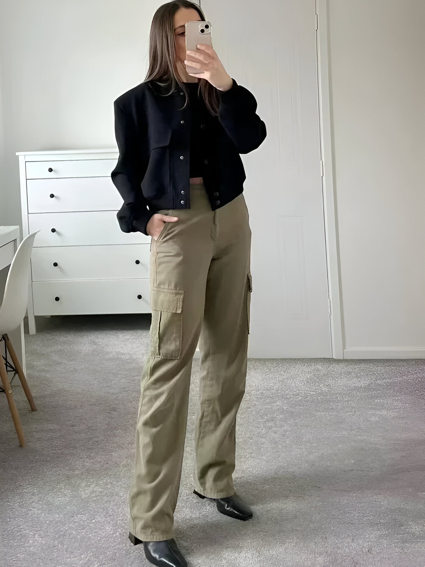 Isadora | Blouson Bomber Court Femme - Image 5