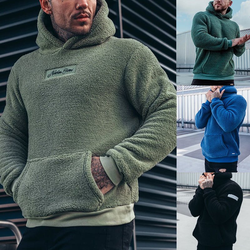 Xav | Veste Sherpa à Capuche pour Homme - Image 4