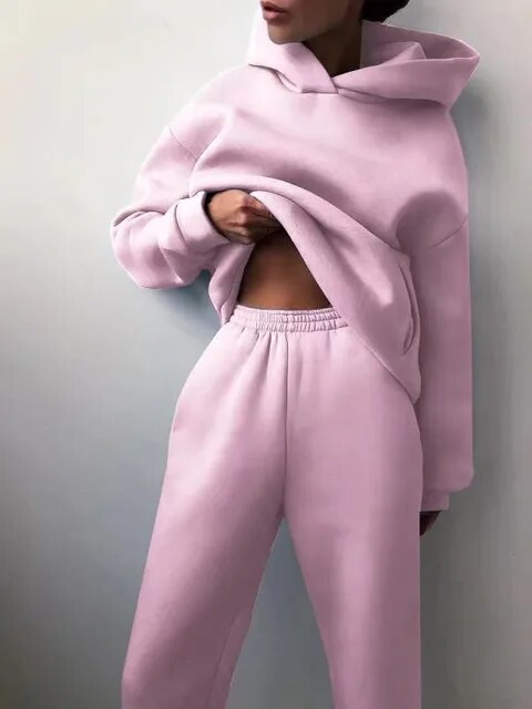 Norah | Ensemble de survêtement à capuche à manches longues pour femme - Image 16