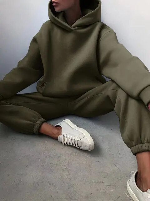 Norah | Ensemble de survêtement à capuche à manches longues pour femme - Image 9