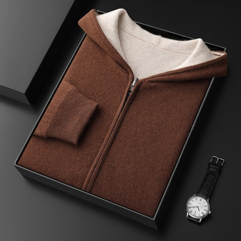 Ugo | Veste Homme Zippée à Capuche - Image 1