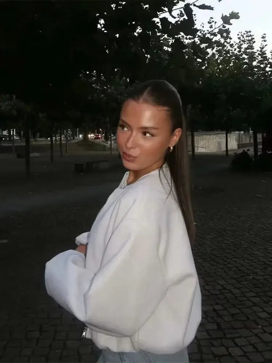 Mélanie | Blouson Bomber Court Femme - Image 2