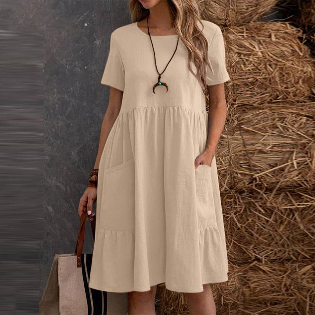 Christine | Robe d'été au tissu doux et à l'allure élégante - Image 4