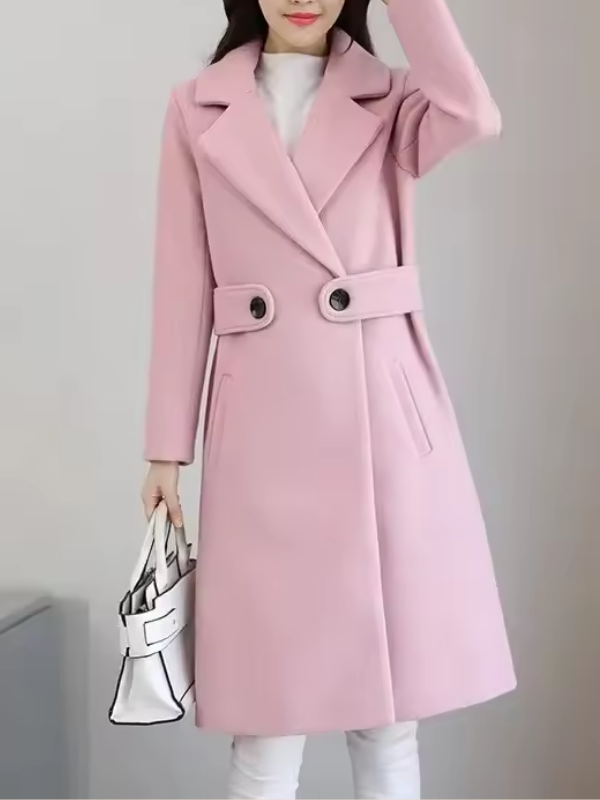 Maïa | Manteau Long Ceinturé Femme - Image 11