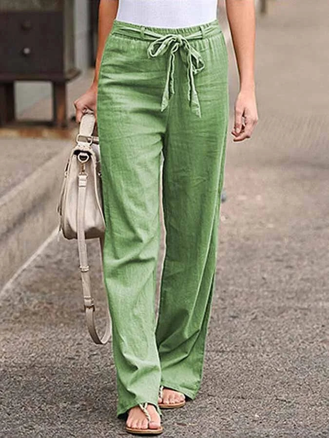 Yvonne | Pantalon d'été en lin pour femmes - Image 5