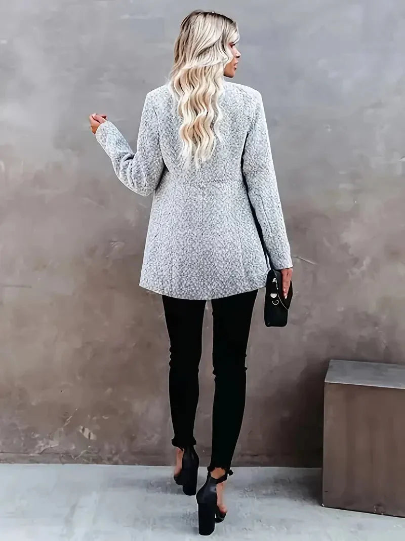 Line | Manteau Long Ouvert Femme - Image 2