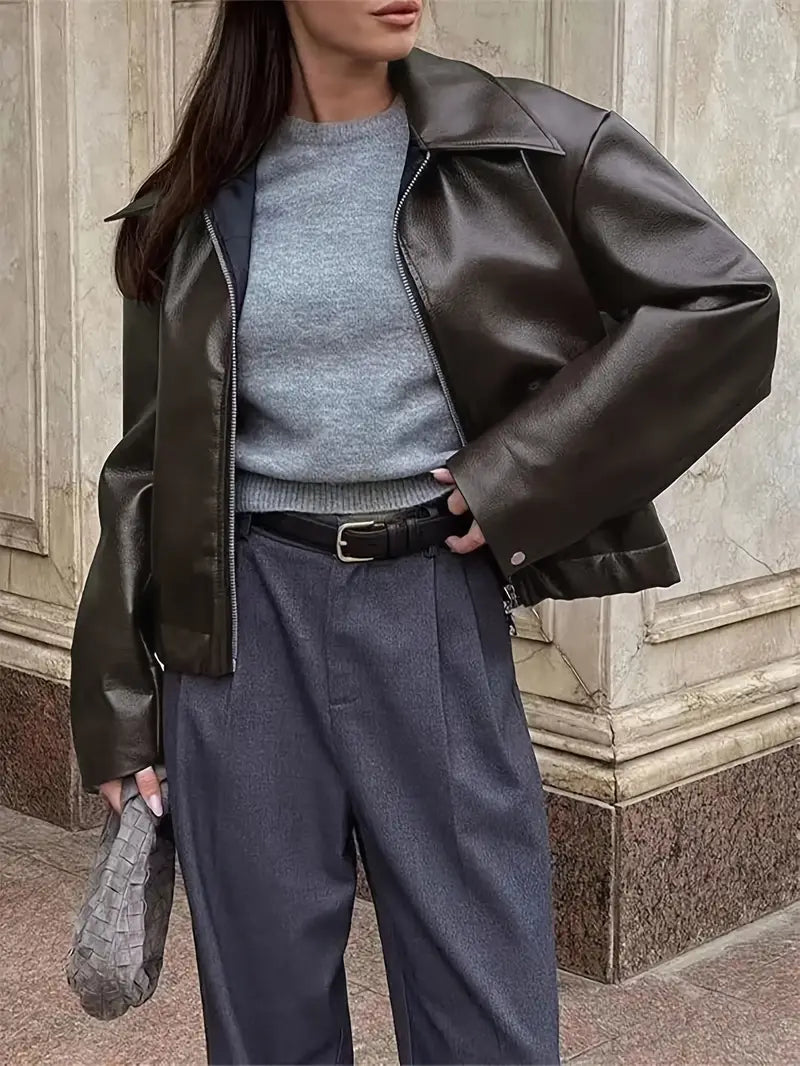 Mina | Veste Femme Zippée à Col - Image 16