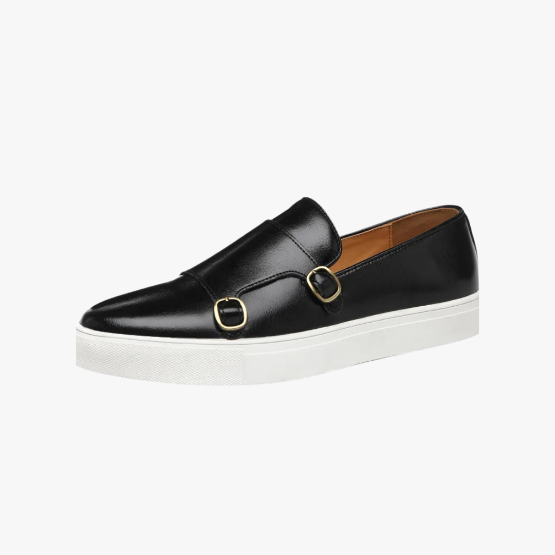 Joan | Mocassins à boucles en cuir de première qualité pour hommes - Image 2