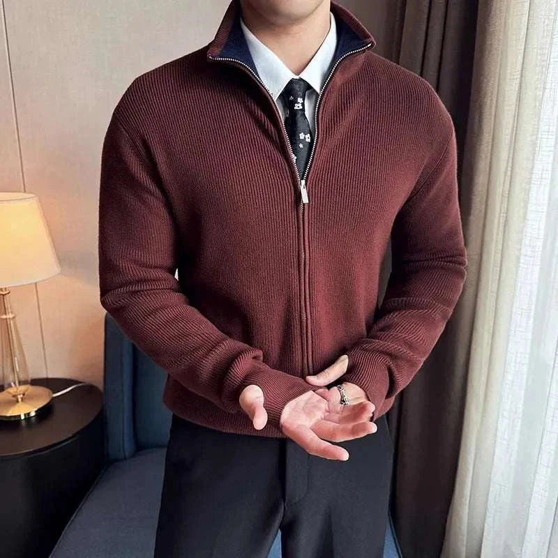 Amaury | Pull zippé intégral pour homme - Image 9