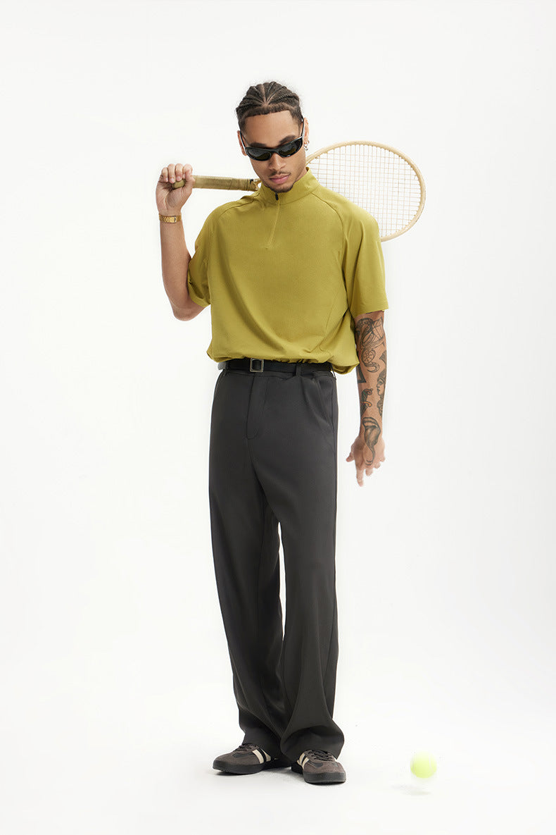 Sylvain | Pantalon de costume homme - Jambe large - Image 3