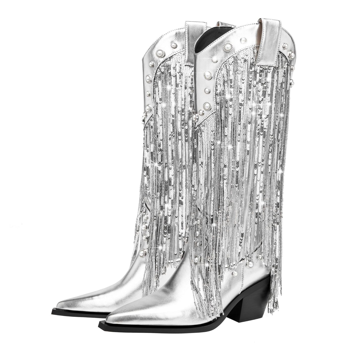 Carine | Bottes Western à Glandes et Clous pour Femmes - Image 5