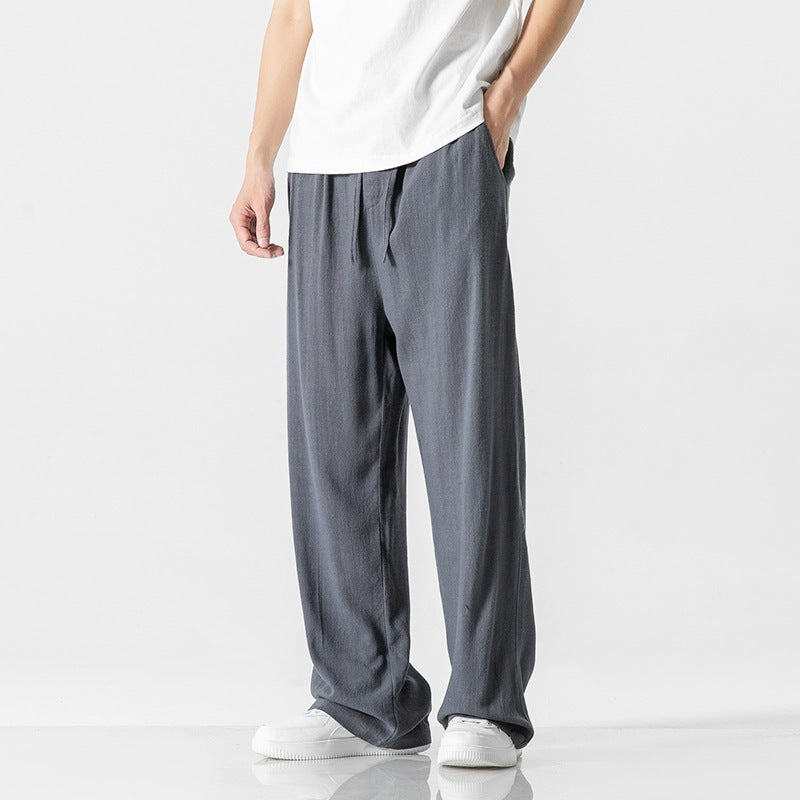 Boris | Pantalon décontracté en lin pour hommes - Pantalon ample et confortable - Image 7