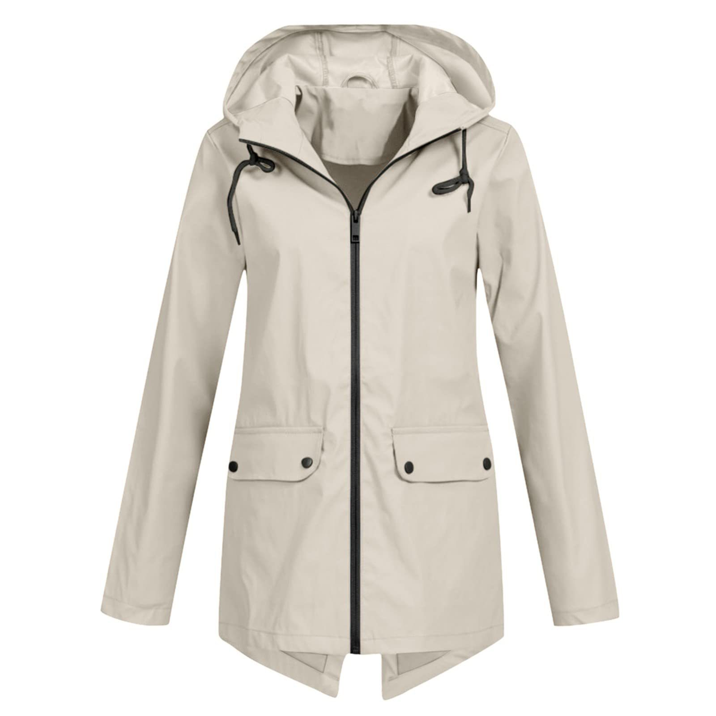 Diane | Veste de Pluie Longue à Capuche pour Femme - Image 13