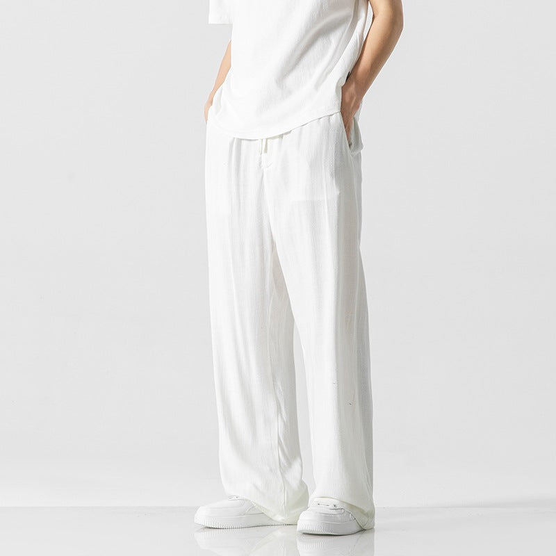 Boris | Pantalon décontracté en lin pour hommes - Pantalon ample et confortable - Image 8