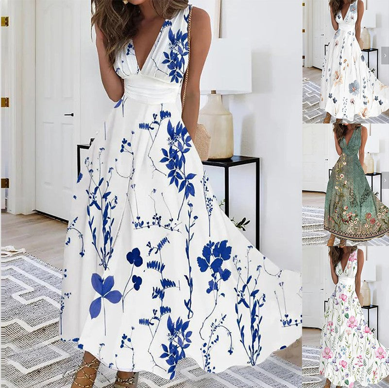 Livia | Robe longue de rêve florale pour une élégance sans faille - Image 6