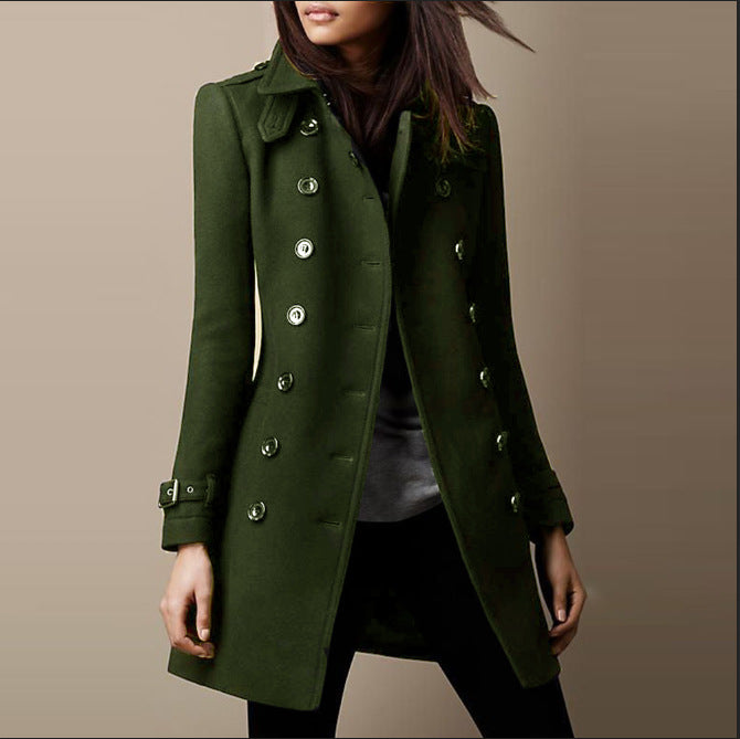Ophélie | Trench-coat croisé pour femme - Image 4