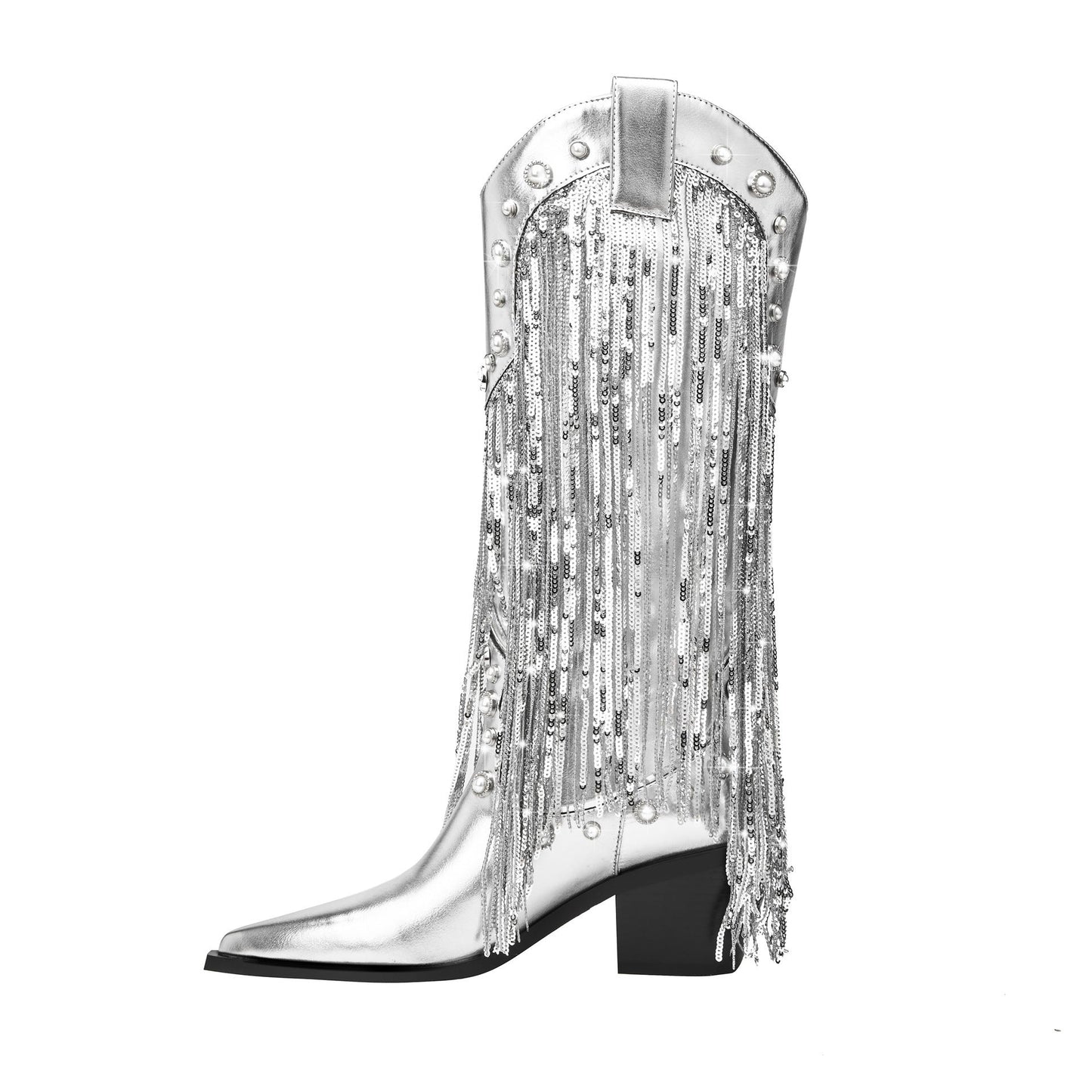 Carine | Bottes Western à Glandes et Clous pour Femmes - Image 1
