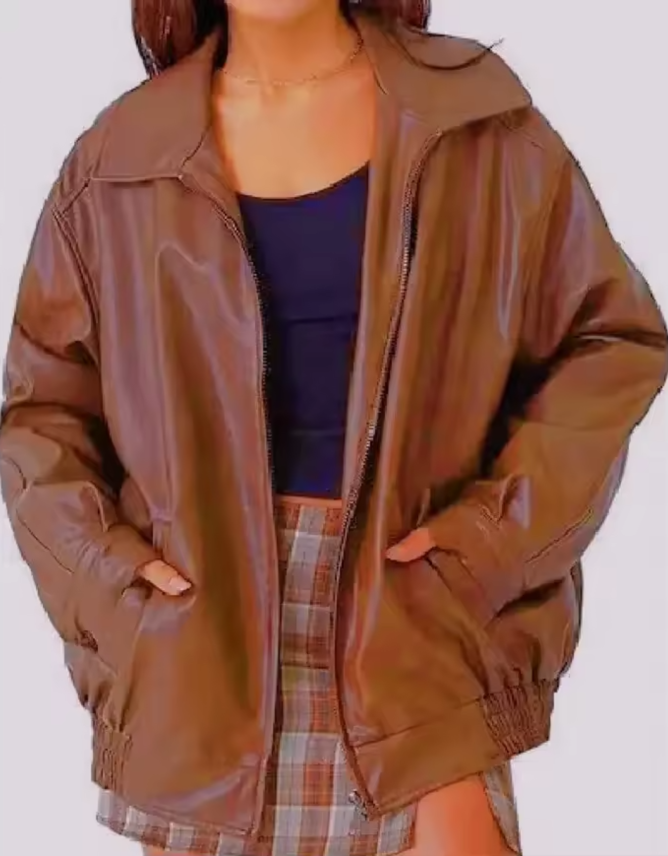 Klara | Blouson aviateur oversize femme - Image 10