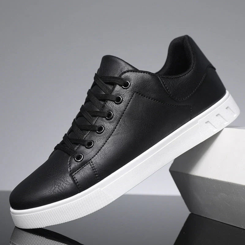 Laurens | Baskets élégantes en cuir végétal pour hommes - Image 6