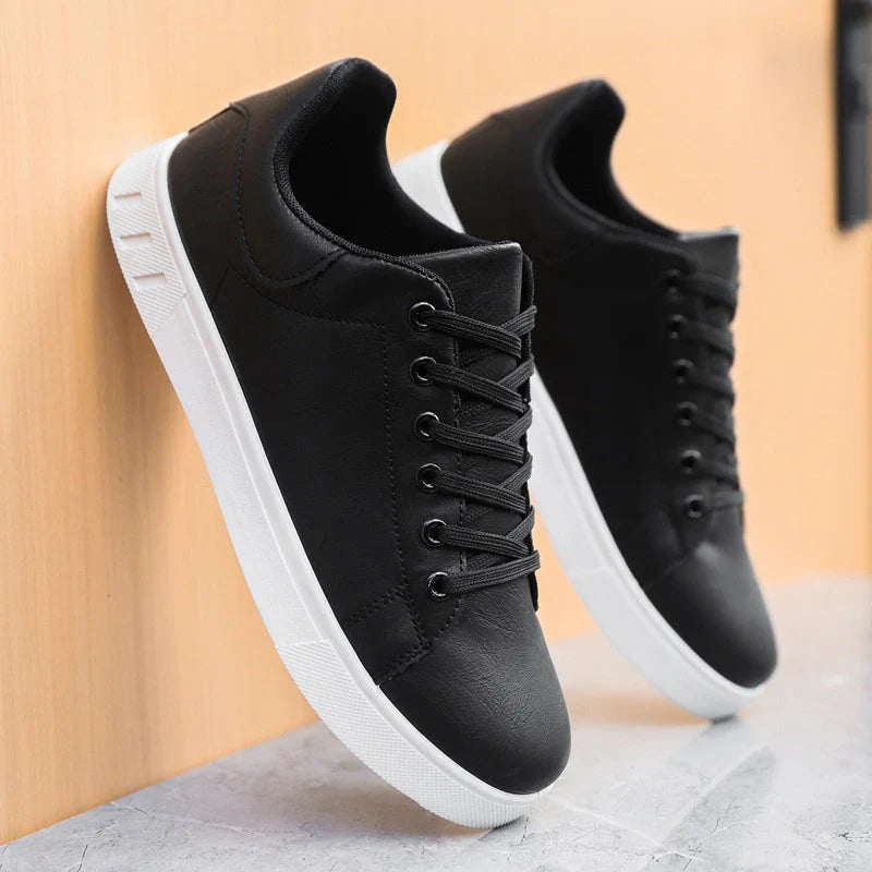 Laurens | Baskets élégantes en cuir végétal pour hommes - Image 7