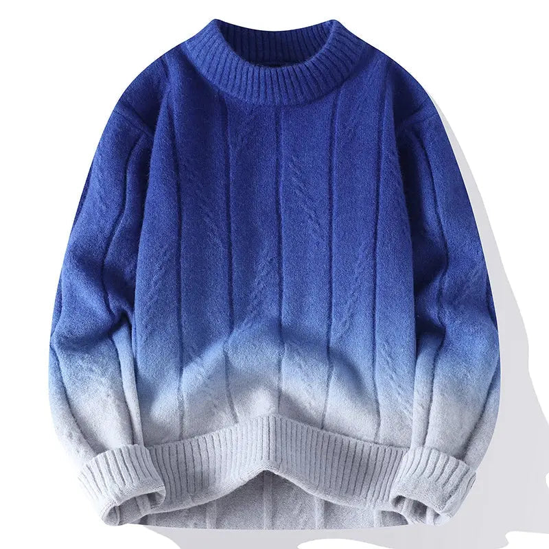 Fabien | Pull Homme Col Rond Ombré - Image 4